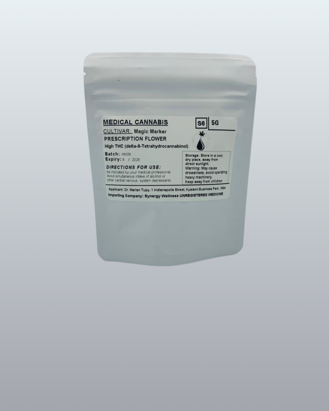 Indoor Flower Bag 5g - Magic Marker