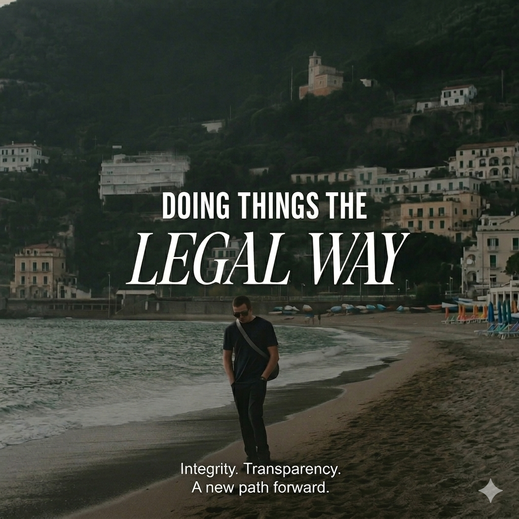 Doing Things The Legal Way