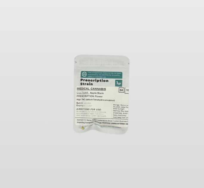 Indoor Flower Pouch 1g - Apple Stank
