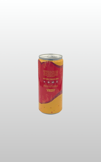 Can Peach Fizz Soda 50mg