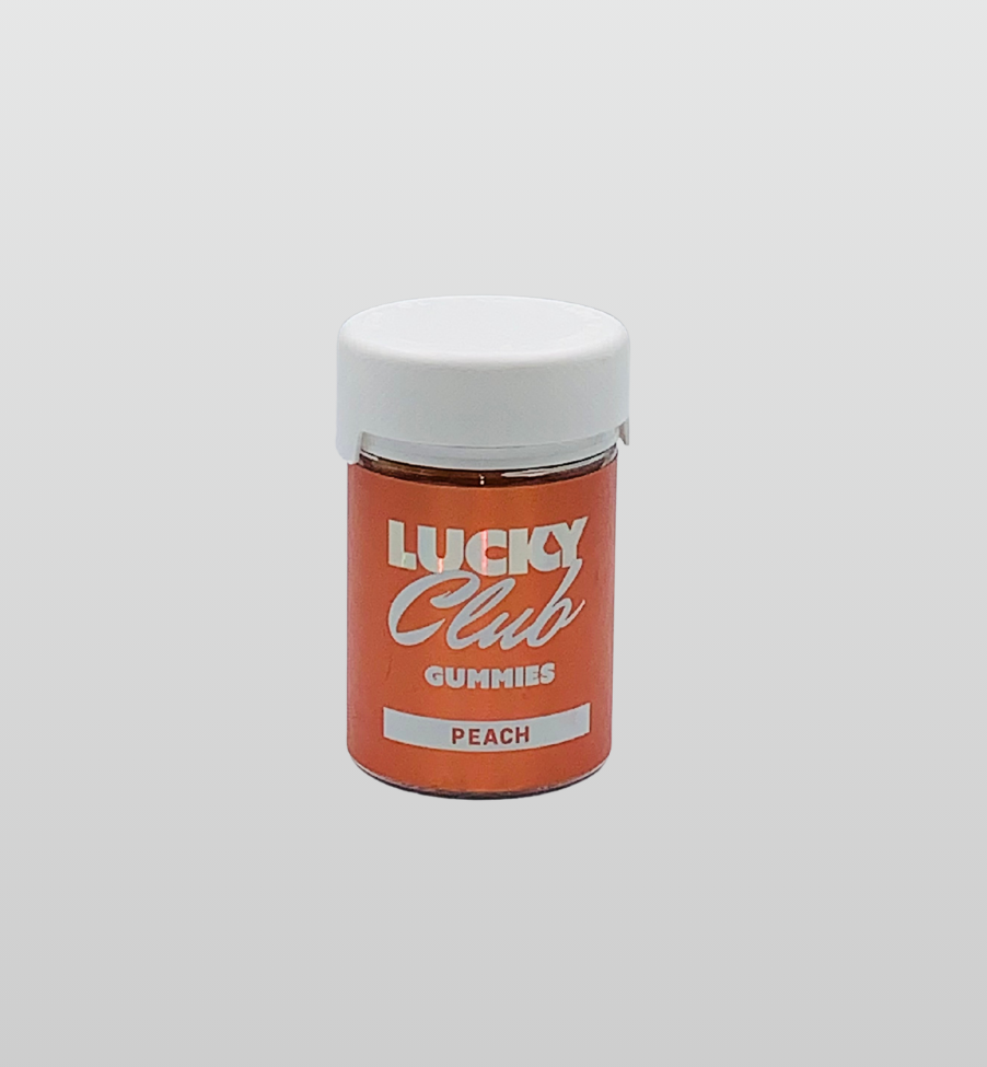 Lucky Club Gummies Peach 200mg