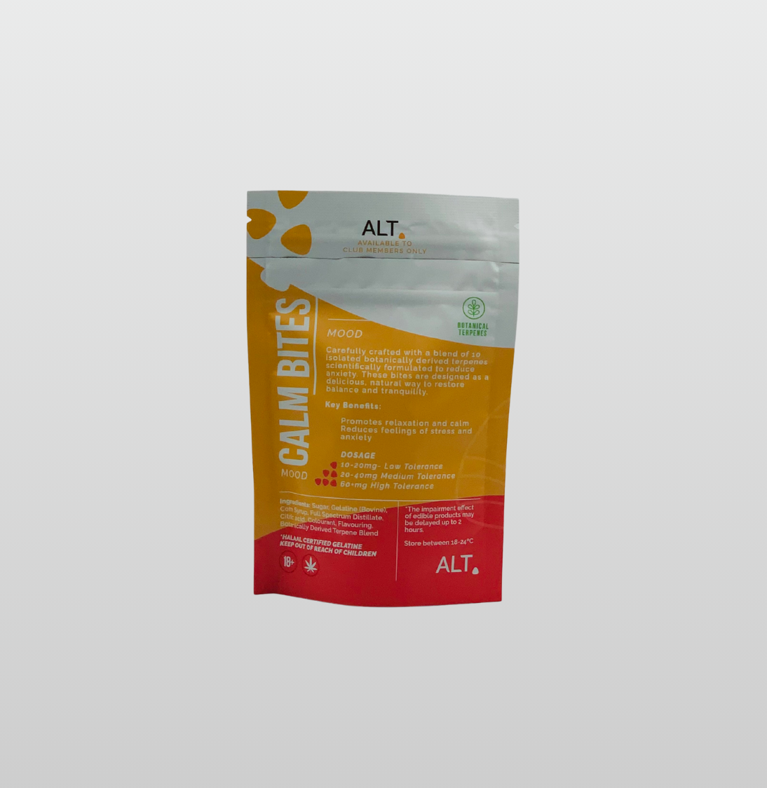 Calm Peach & Rooibos Pear Bites 200mg