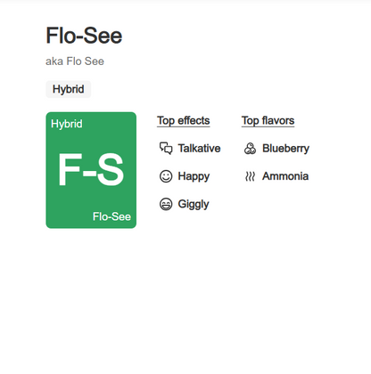 Indoor Flower Bag 5g - Flo See